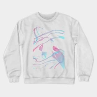 marble pattern simple Crewneck Sweatshirt